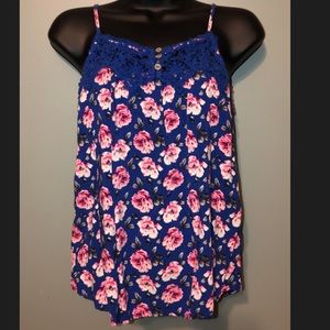 Floral tank top